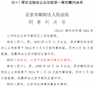 刘×1等非法吸收公众存款罪一审刑事判决书
